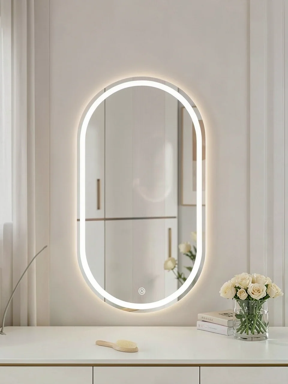 Умное настенное зеркало с подсветкой SAMEDREAM wxhzj-9856