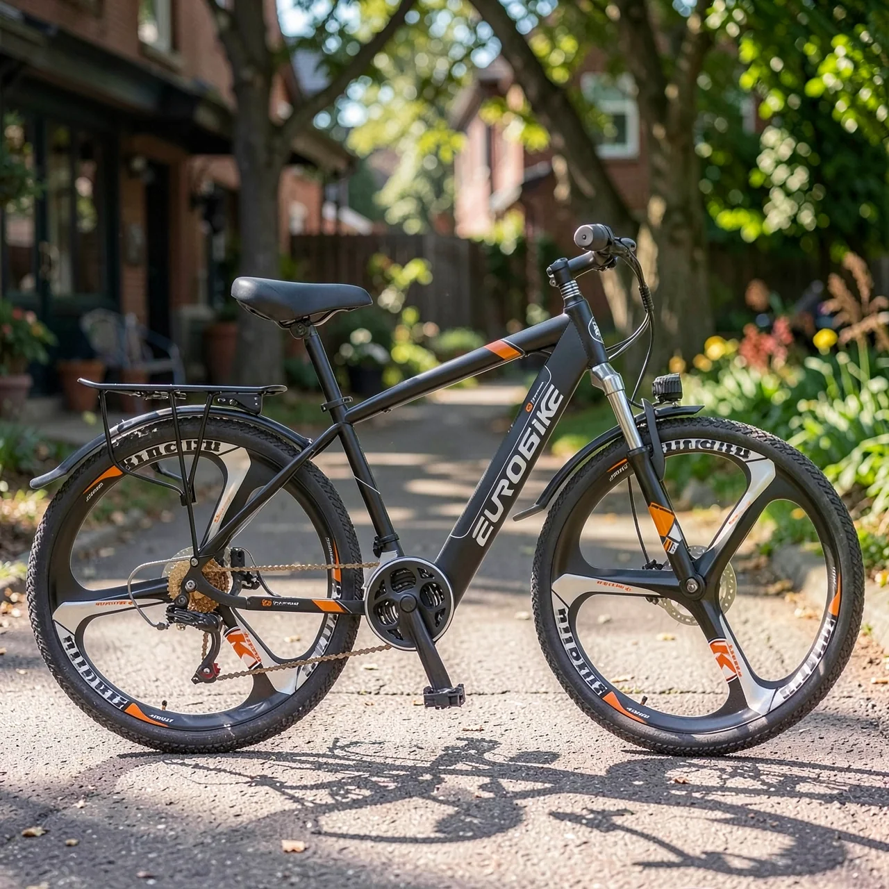 Электровелосипед Eurobike X7 спицованный 6Ah с датчиком момента