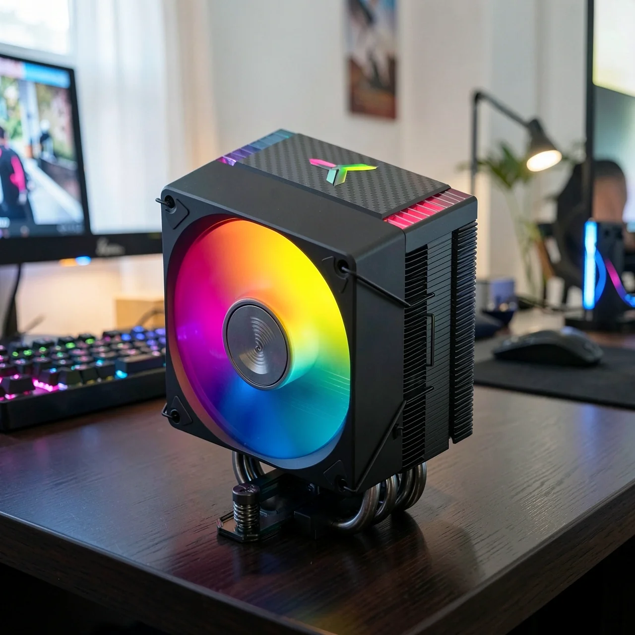 Кулер для процессора Jonsbo CR-400 ARGB черный
