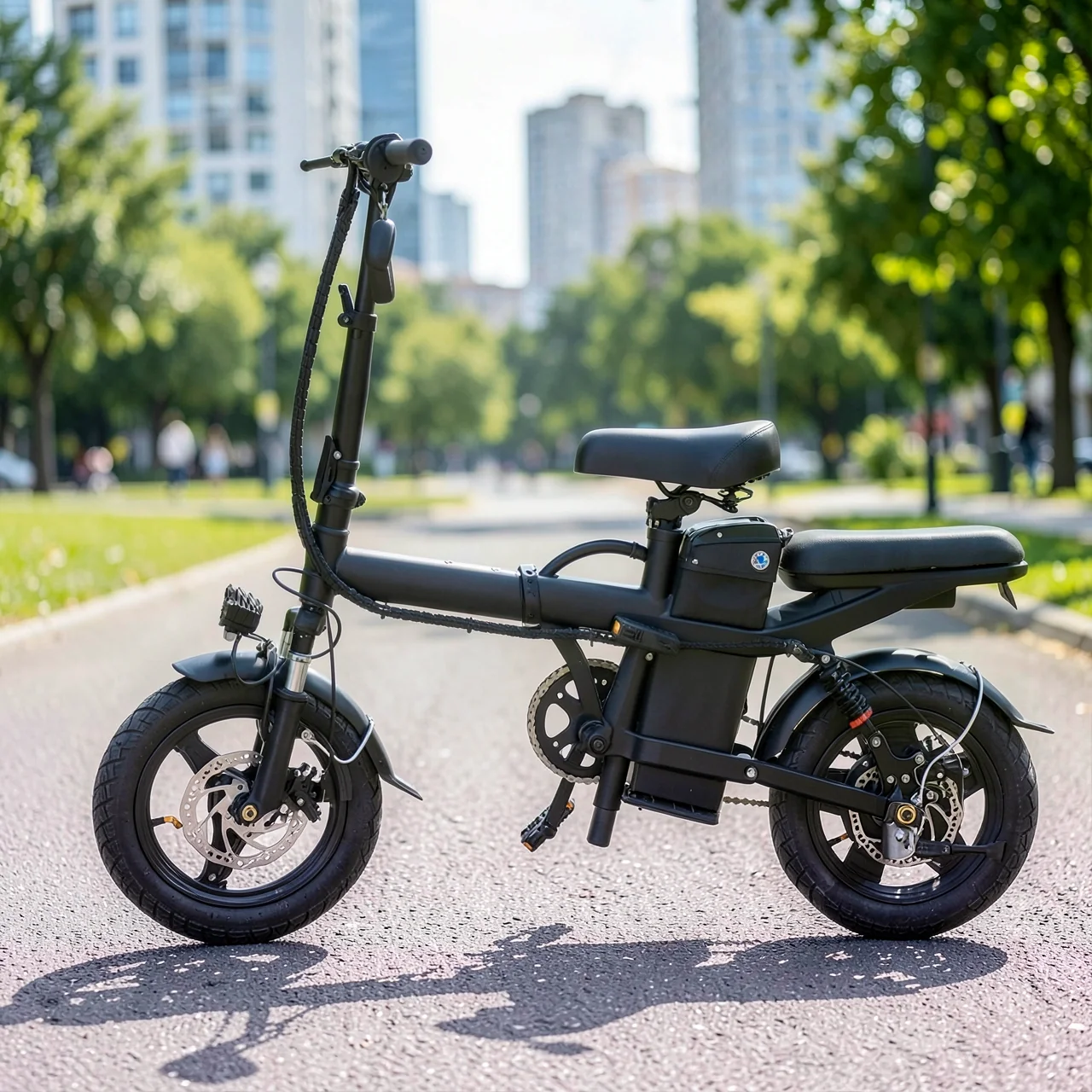 Электровелосипед Maggus Driver белый 12Ah