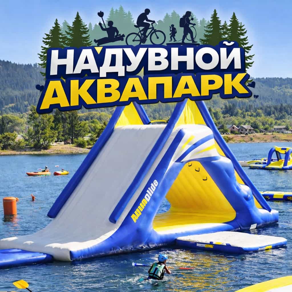 Надувной водный аттракцион-горка Alindee Huayue-5849