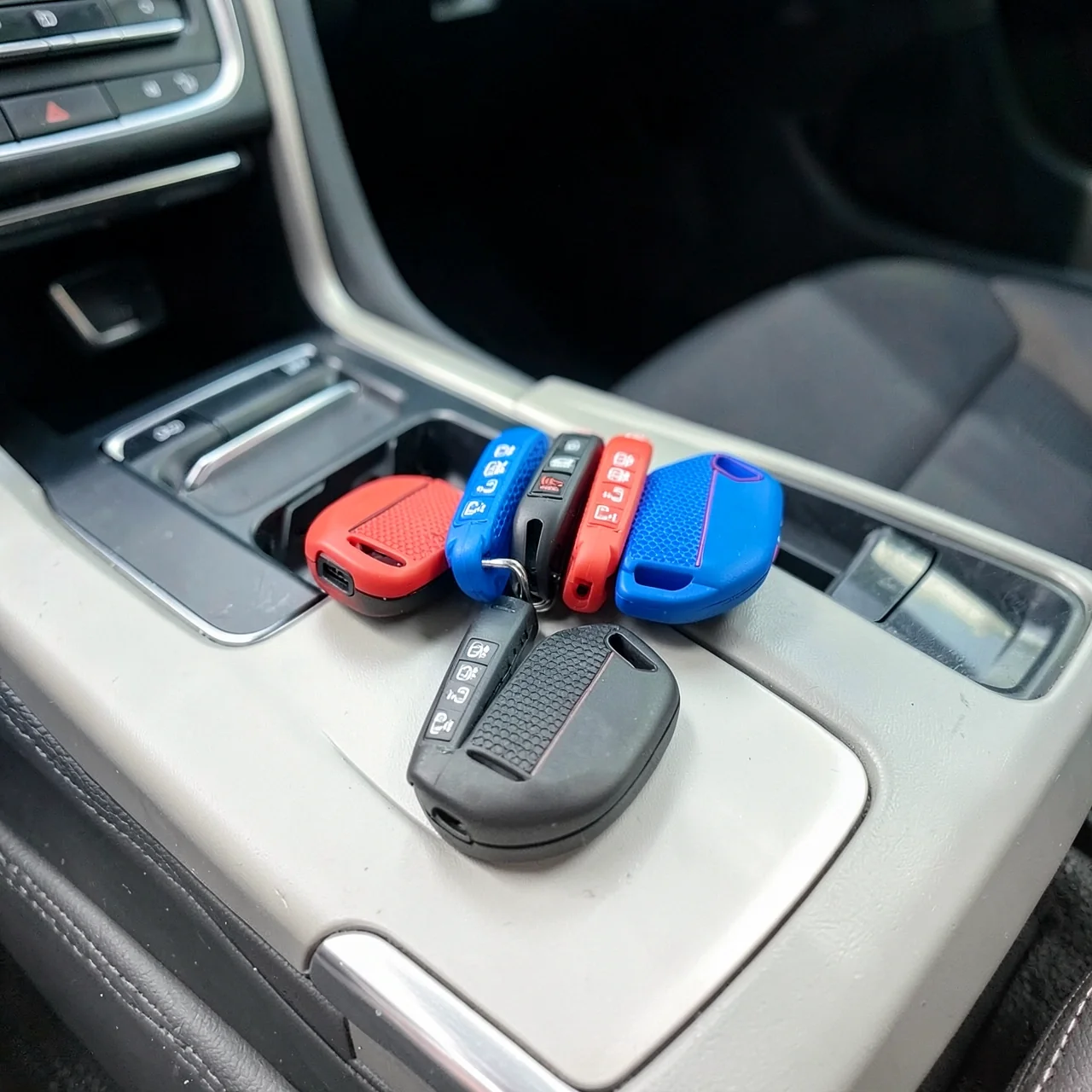Чехол для ключа Kia черный