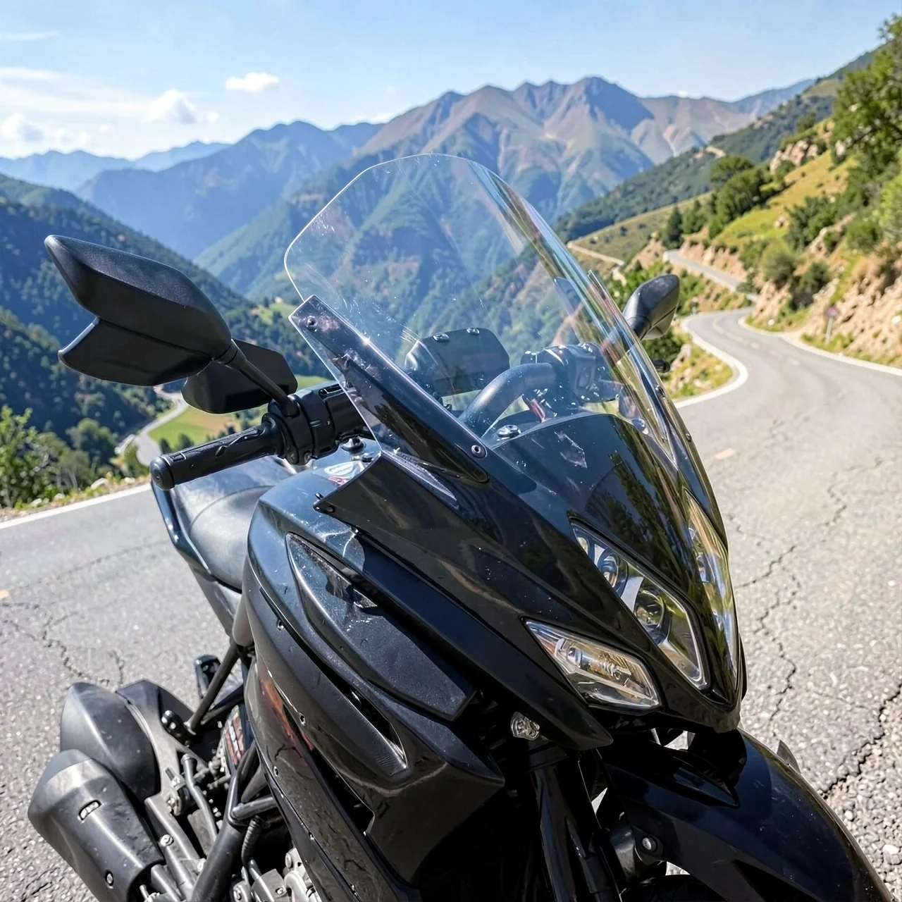 Дефлектор Honda CBR650R серый