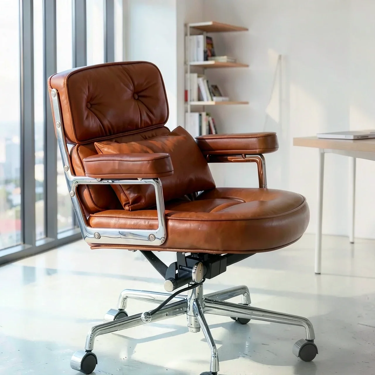 Кресло руководителя Robin Chair коричневое