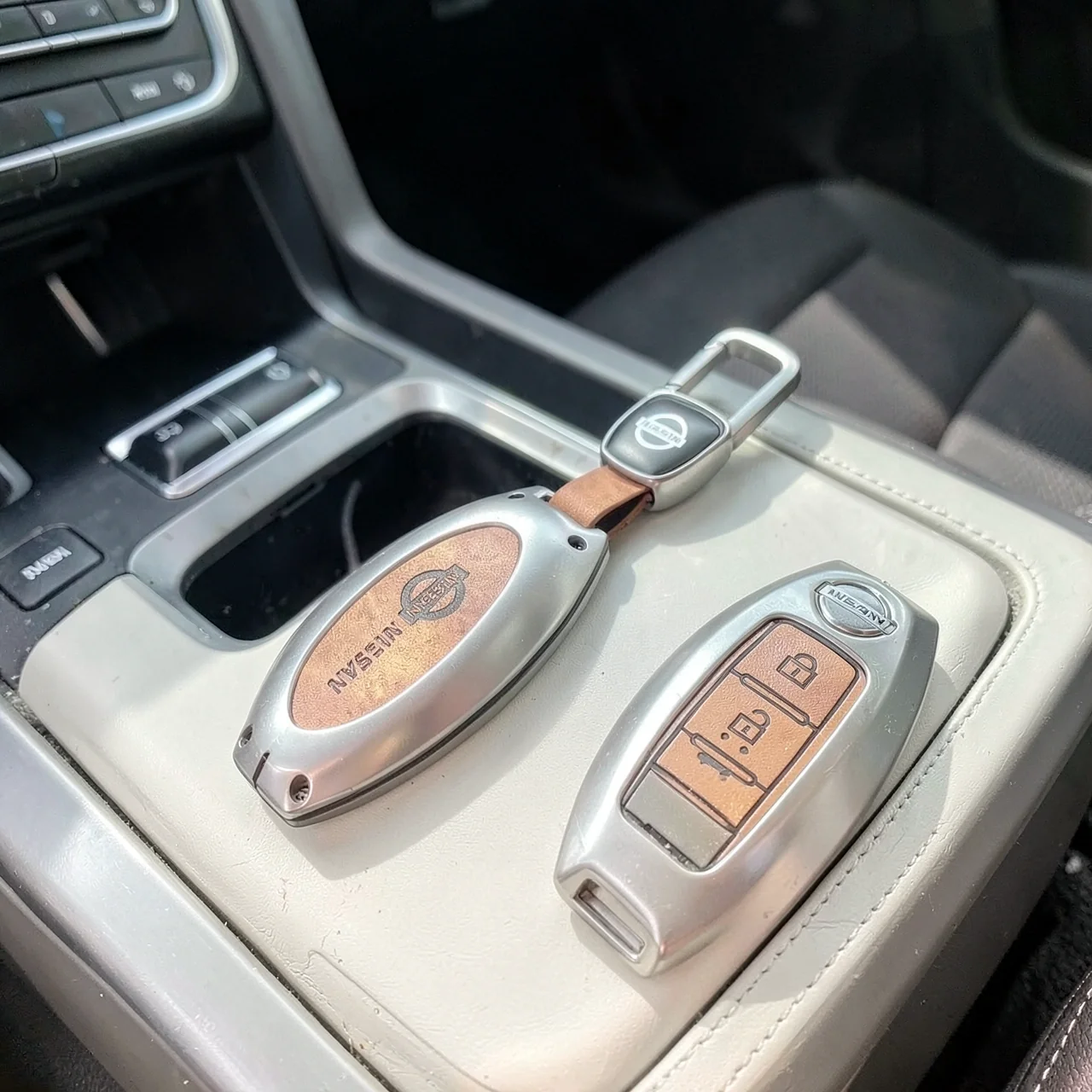 Корпус ключа Nissan цинковый 2 кнопки