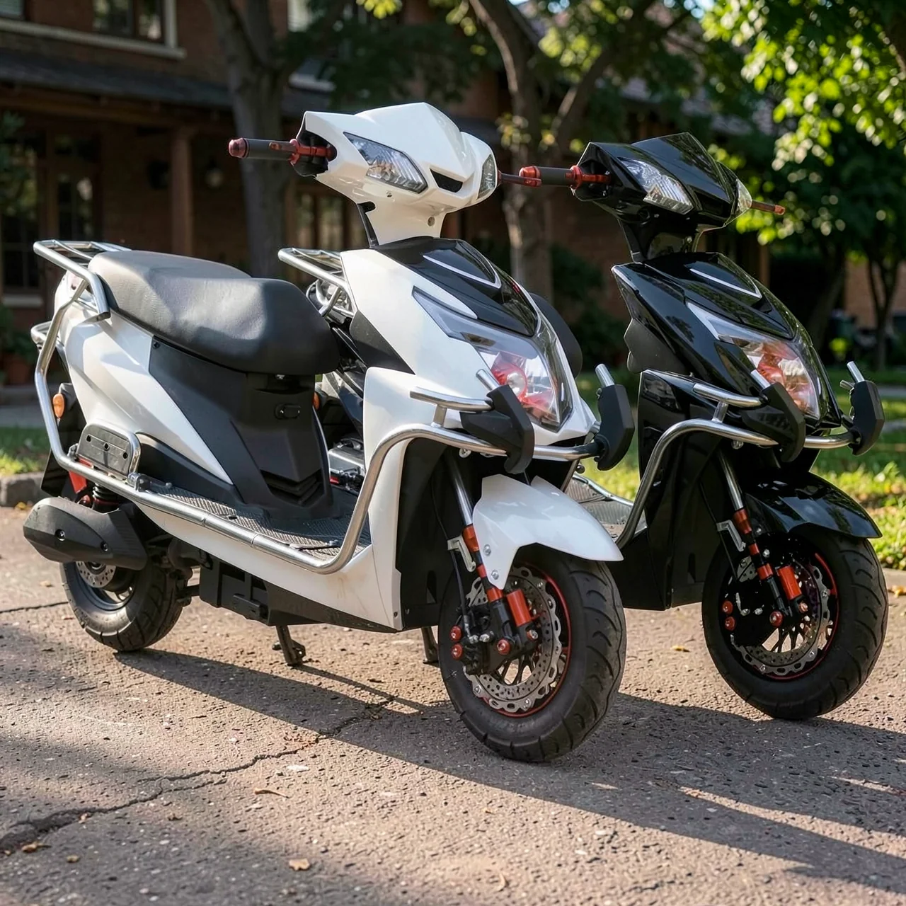 Электроскутер More HG1500DT-9 Люкс без аккумулятора