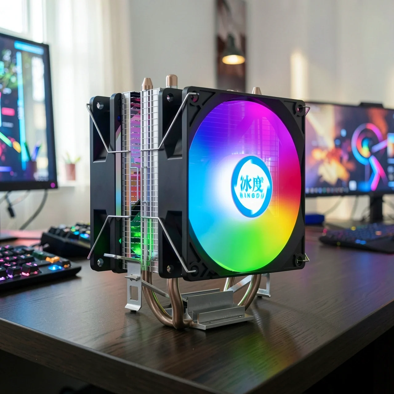 Кулер Ice Degree B9K два вентилятора RGB PWM