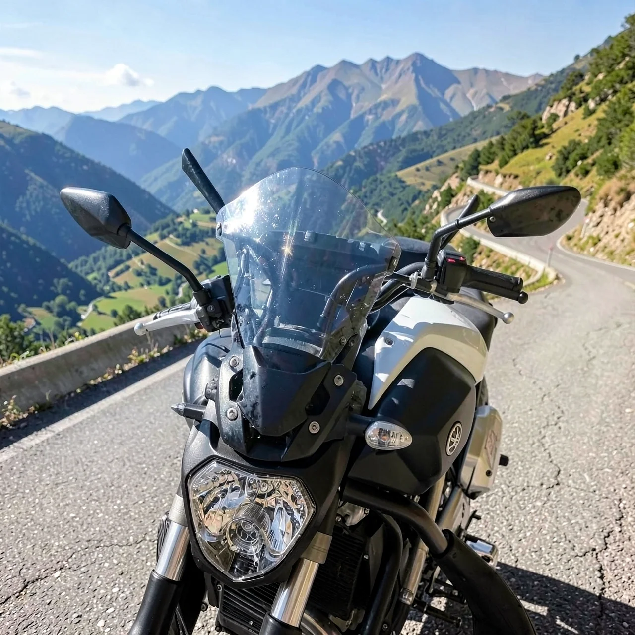 Ветровое стекло Aljunied для Yamaha MT-09