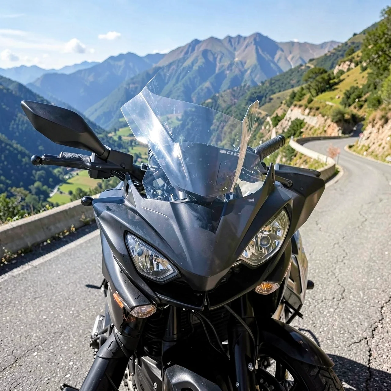 Дефлектор Yamaha MT-09 черный