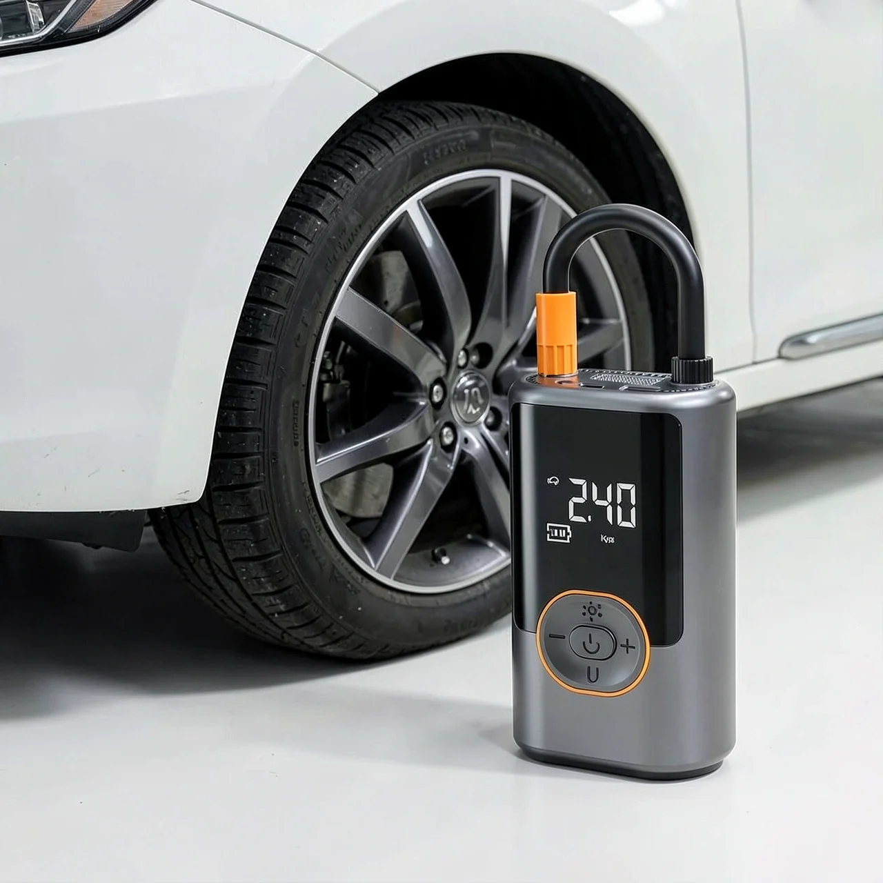 Компрессор беспроводной 19 цилиндр с power bank