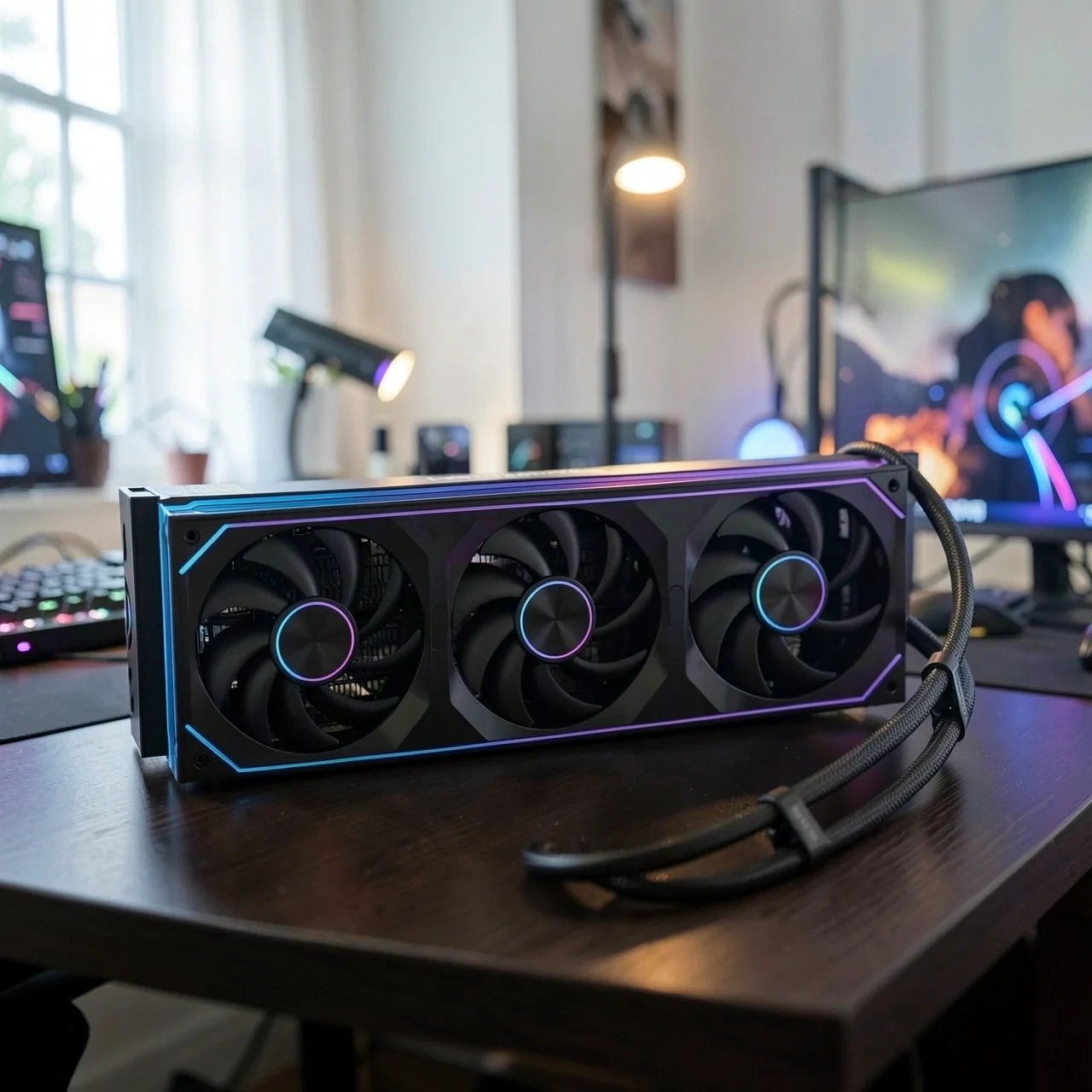 СЖО LovingCool SC60 Firefly 240мм черный