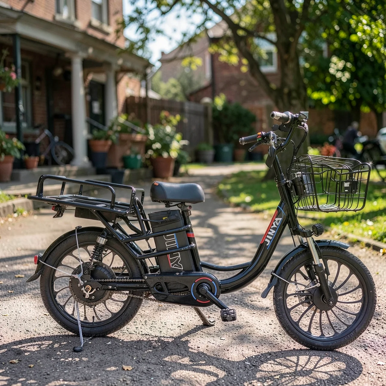 Электрический велосипед для доставки Jinya 500W