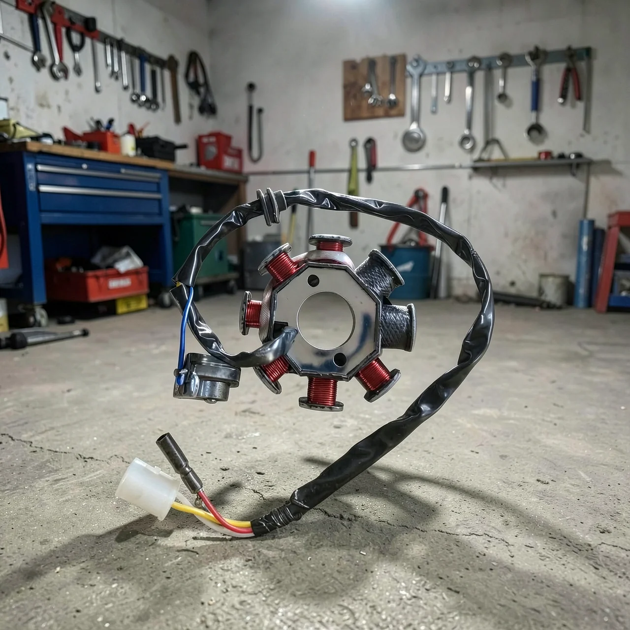 Катушка статора генератора JIANHAO для скутеров GY6 139QMB 139QMA 50/80cc