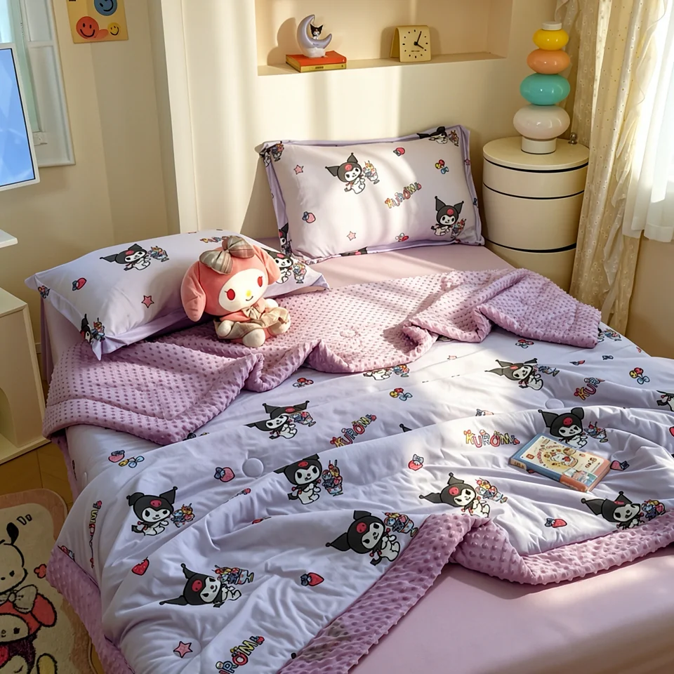 Постельный комплект Розовый мишка 110x150