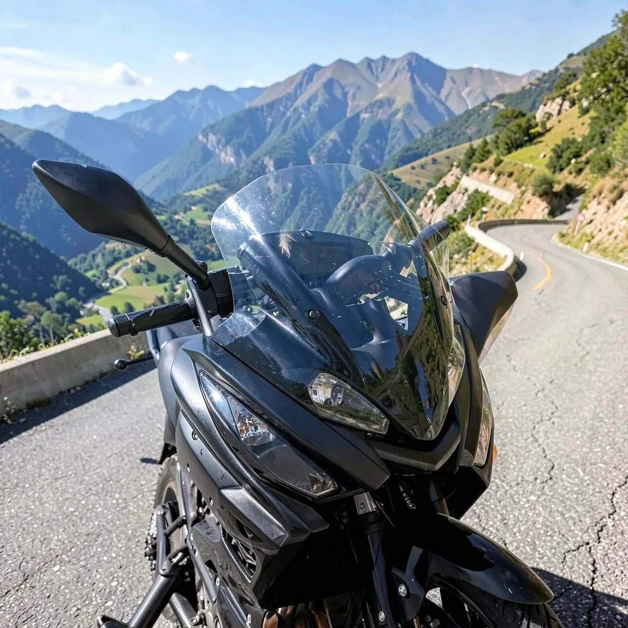 Дефлектор Kawasaki прозрачный