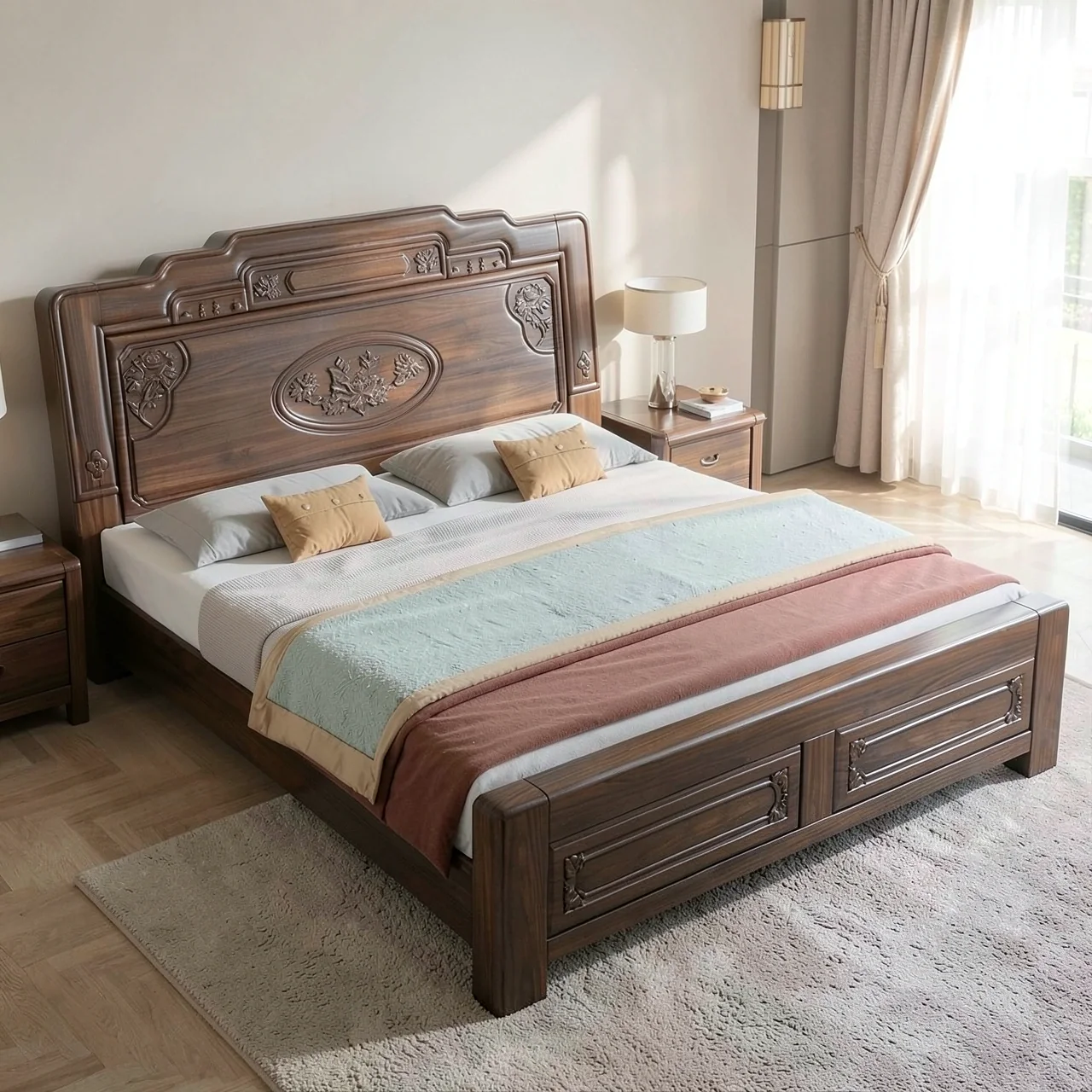 Кровать 1500x2000 без матраса и тумб