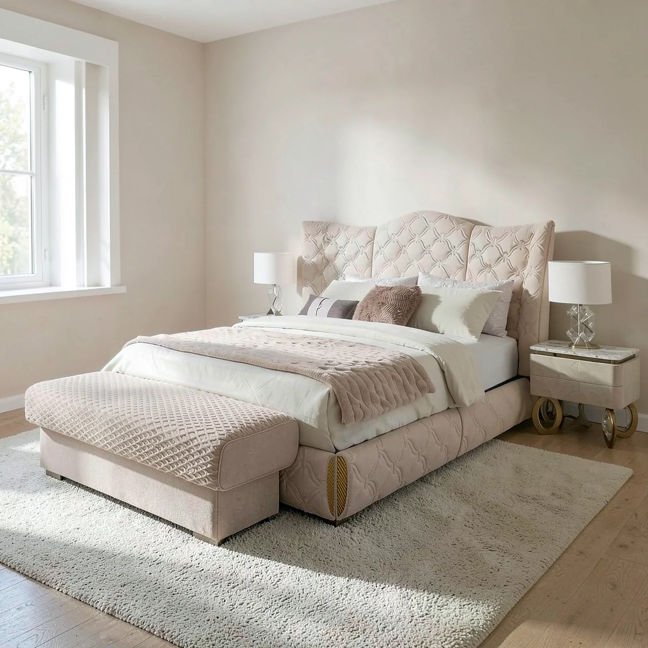 Кровать CC Princess Bed 1800x2000 мм, каркас
