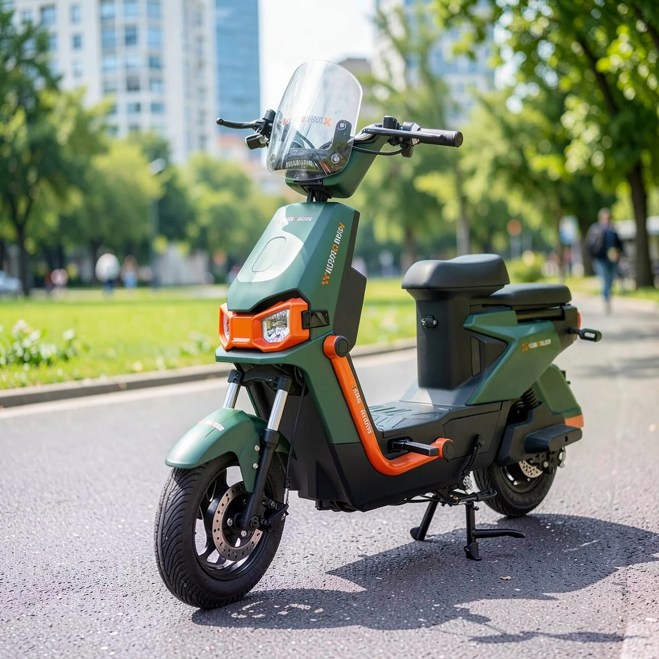 Электровелосипед черный 48V