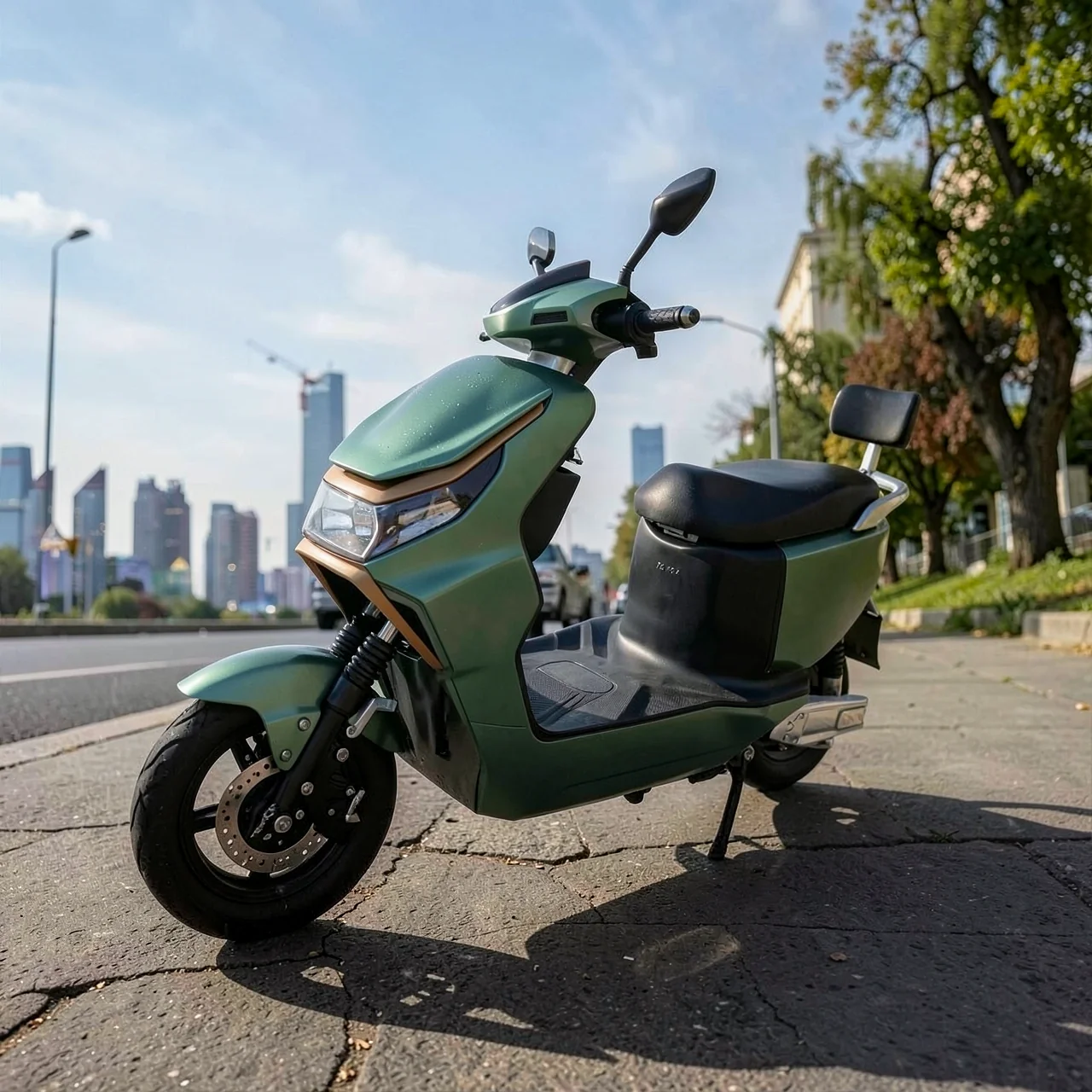 Электрический скутер Mechanic 48V 1000W