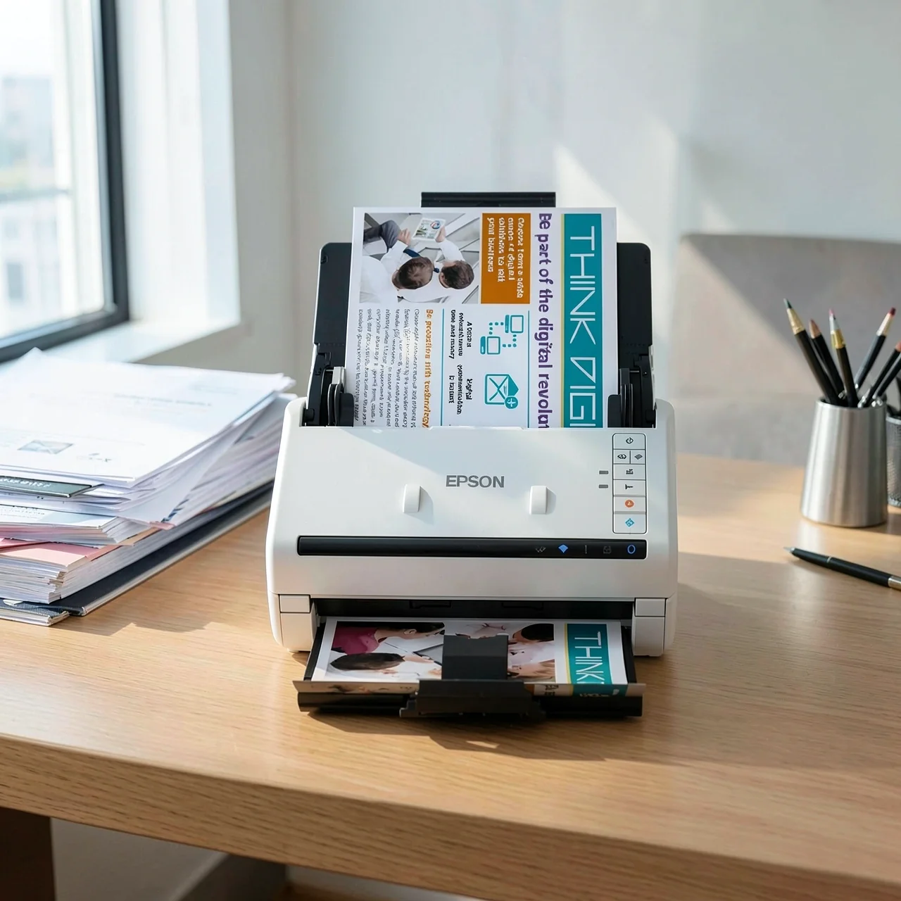 Сканер Epson DS-410 USB 26 стр/мин