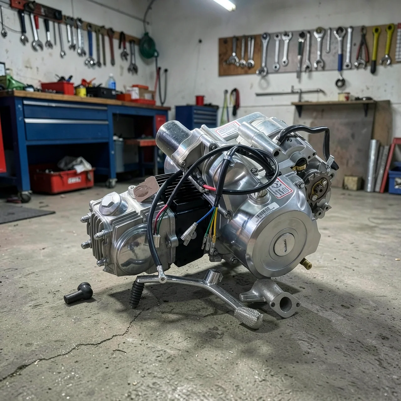 Бензиновый двигатель 125CC с реверсом