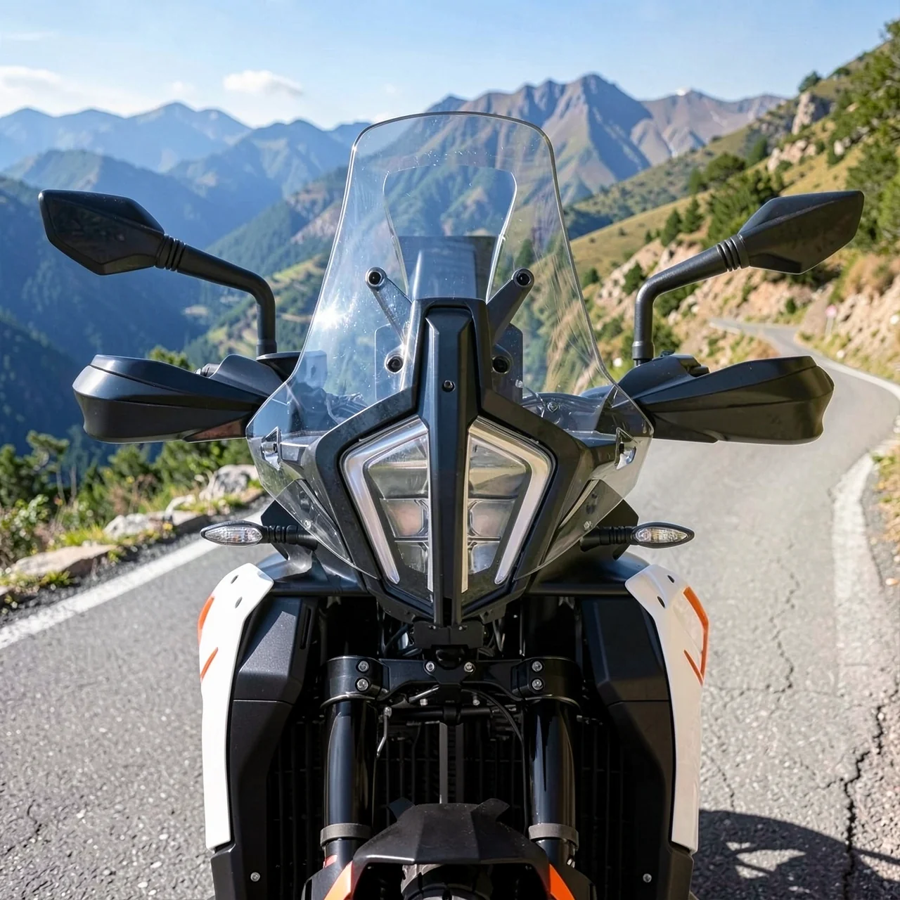 Лобовое стекло KTM 790 890 ADV дымчатое