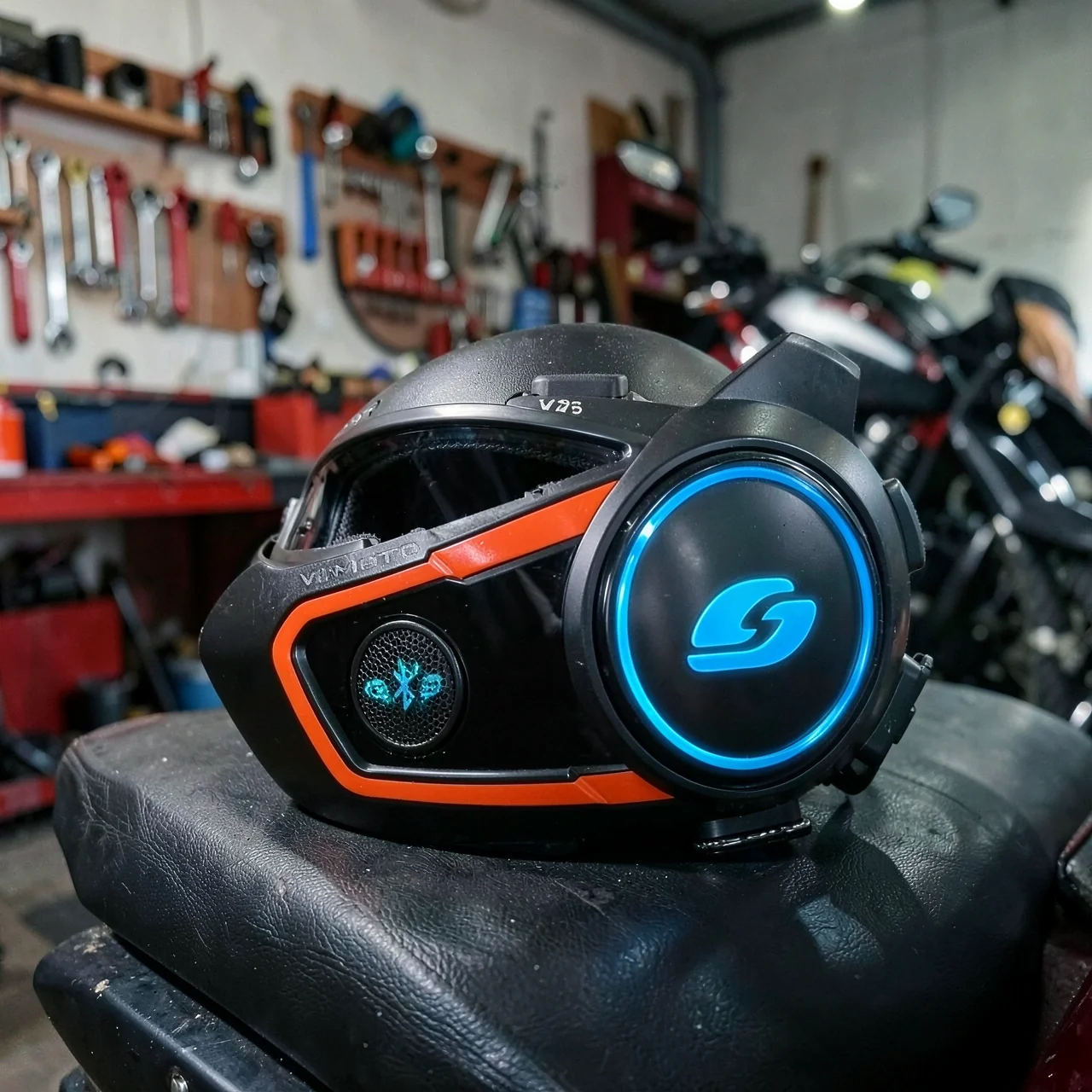 Беспроводная гарнитура для шлема Vimoto V9S Bluetooth