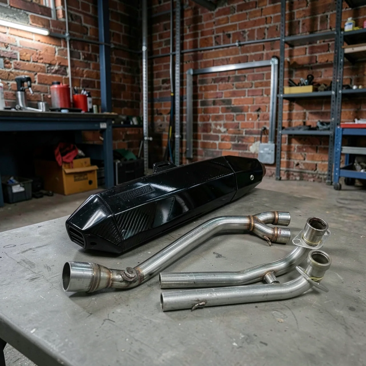 Выхлопная система Akrapovic для Yamaha TMAX 500/530
