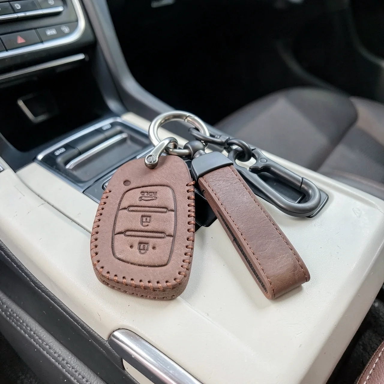 Чехол для ключа Hyundai A款 коричневый