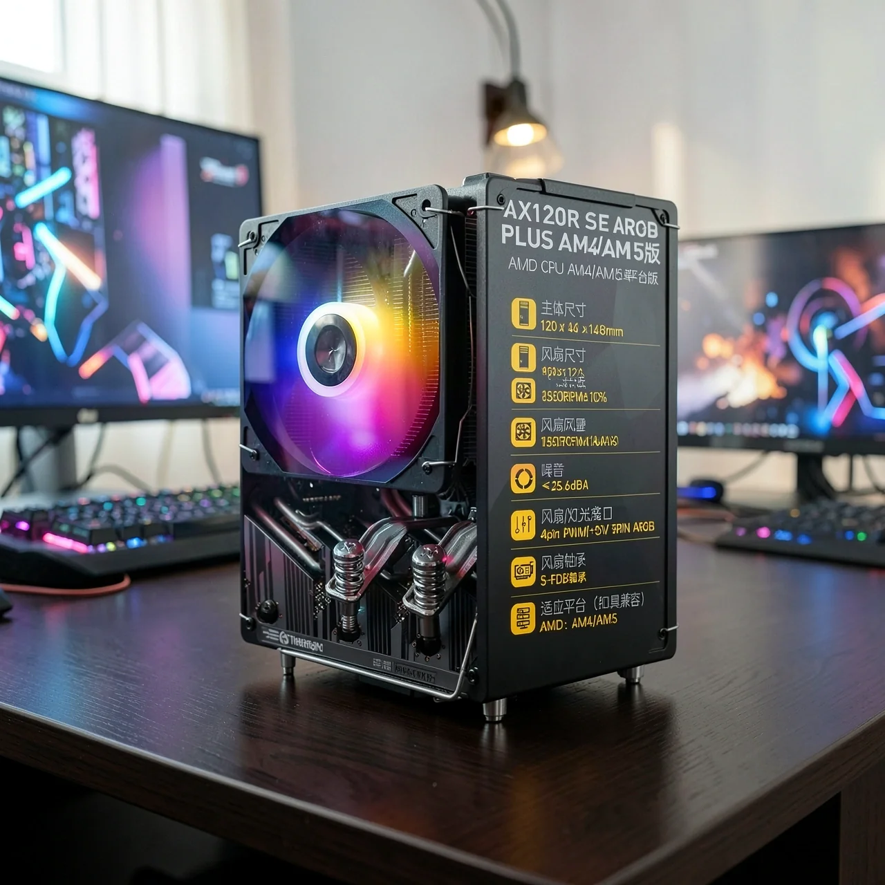 Кулер Thermalright AX120R SE ARGB PLUS AMD Dual Fan