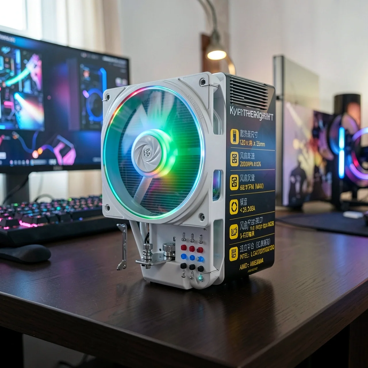 Кулер Thermalright AS120 EVO WHITE ARGB