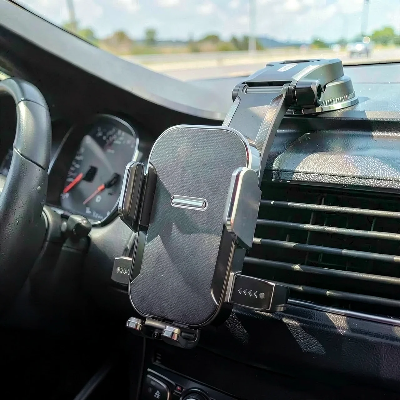 Держатель автомобильный квадратный глянцевый