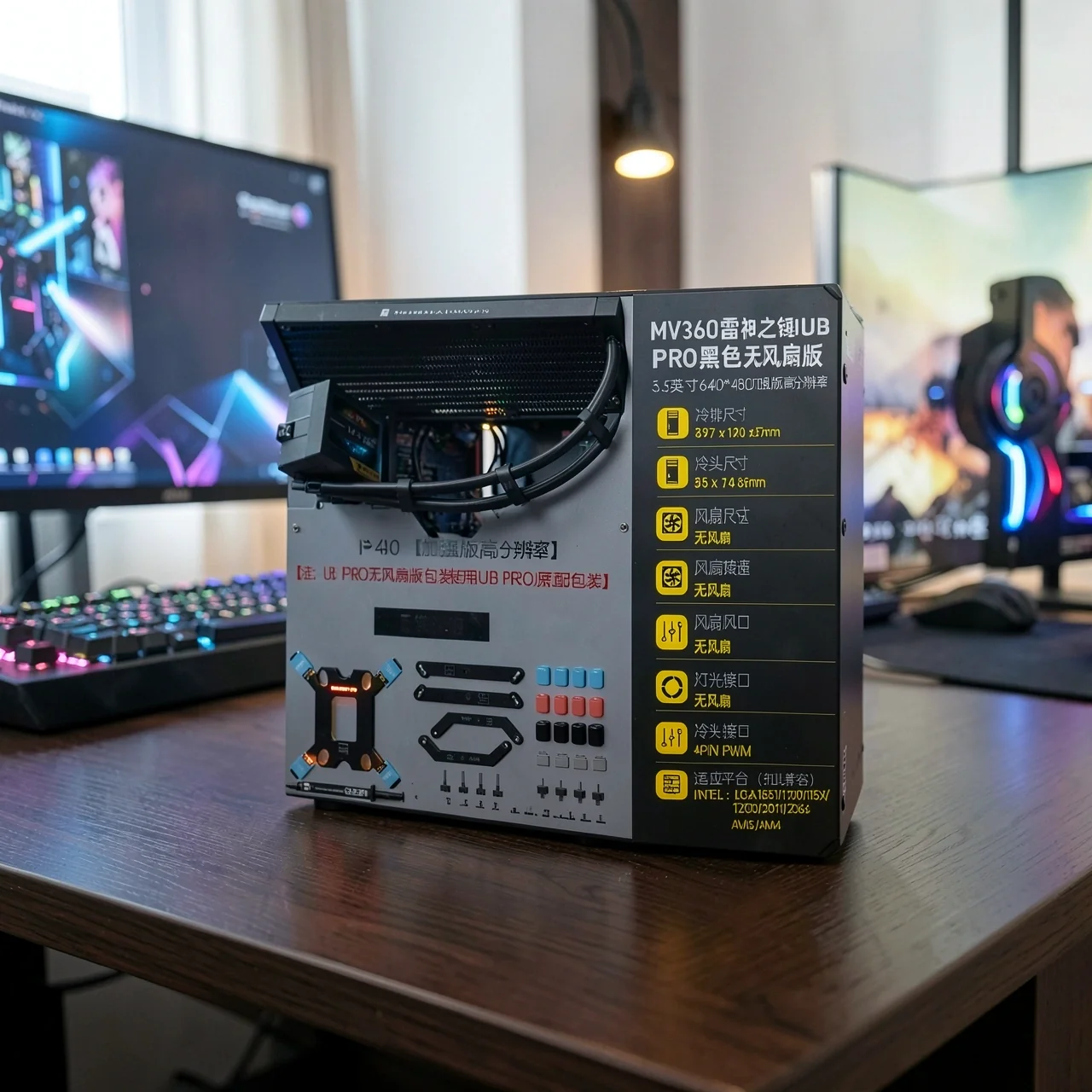 СЖО Thermalright MJOLNIR VISION 360-X Quake черная Fanless