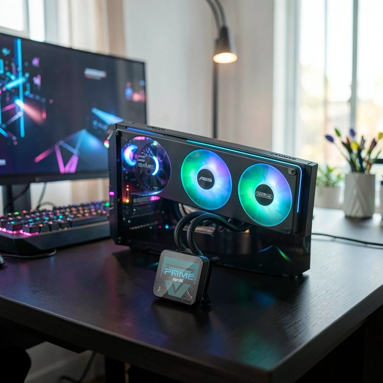 СЖО ASUS ROG PRIME LC II 360 ARGB LCD Эстетик
