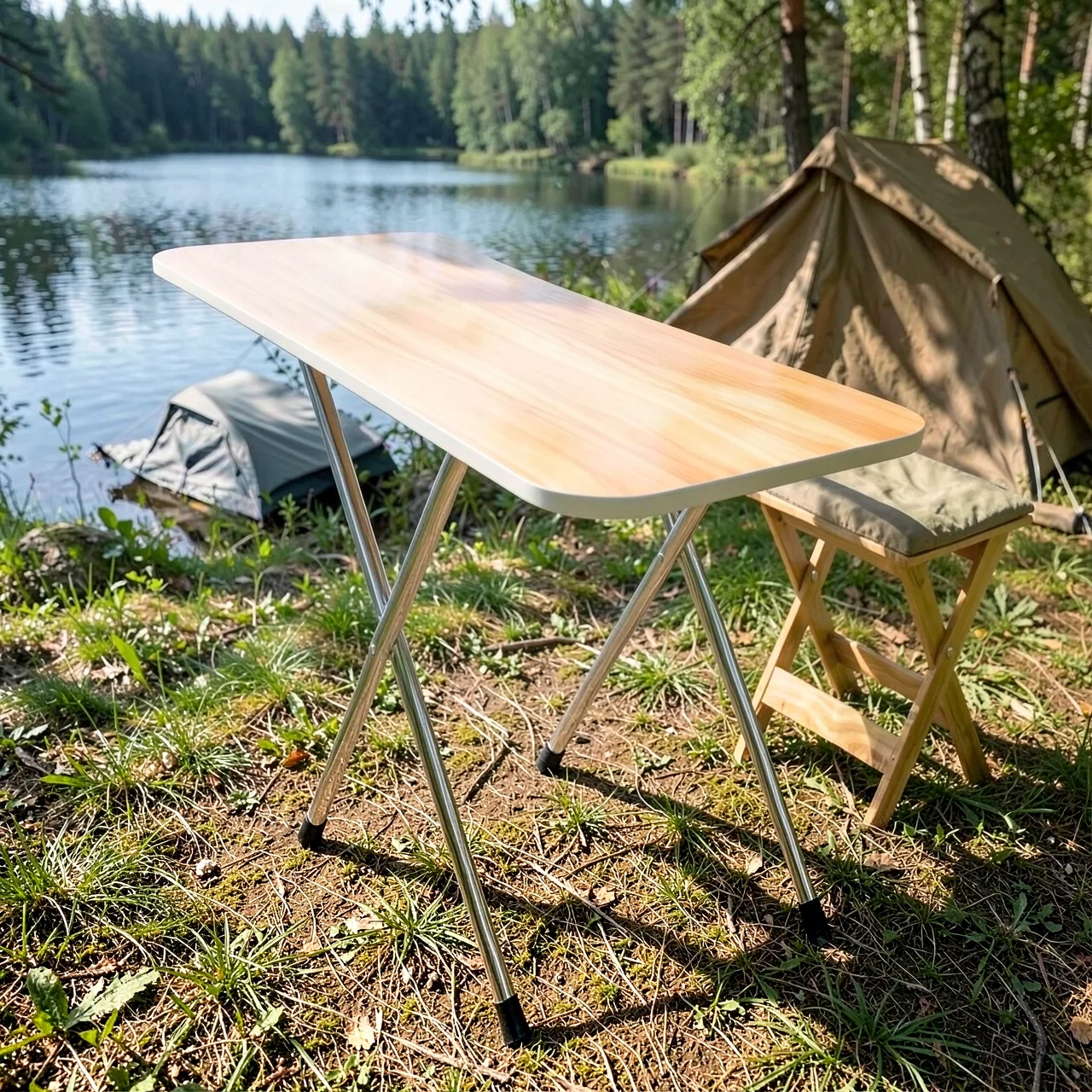 Стол складной OTHER A+ дерево яблоня 80x40x72