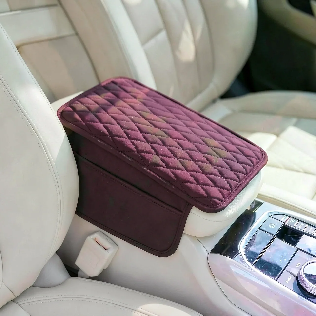 Чехол на подлокотник Ivins Diamond Case бордовый