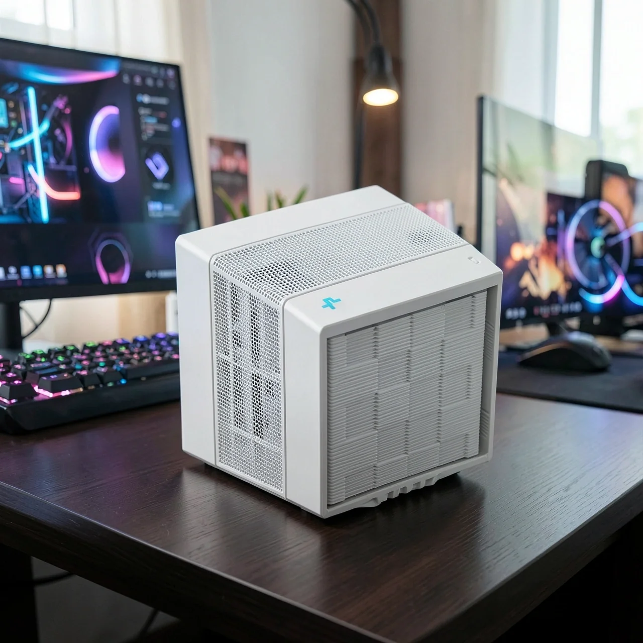 Кулер Deepcool Asasin 4S белый с одним вентилятором