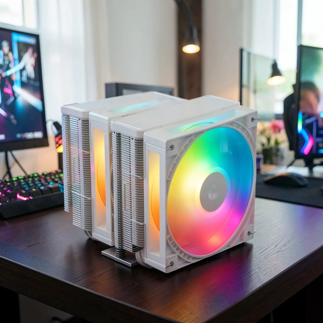 Кулер DeepCool AG620 G2 белый ARGB AMD