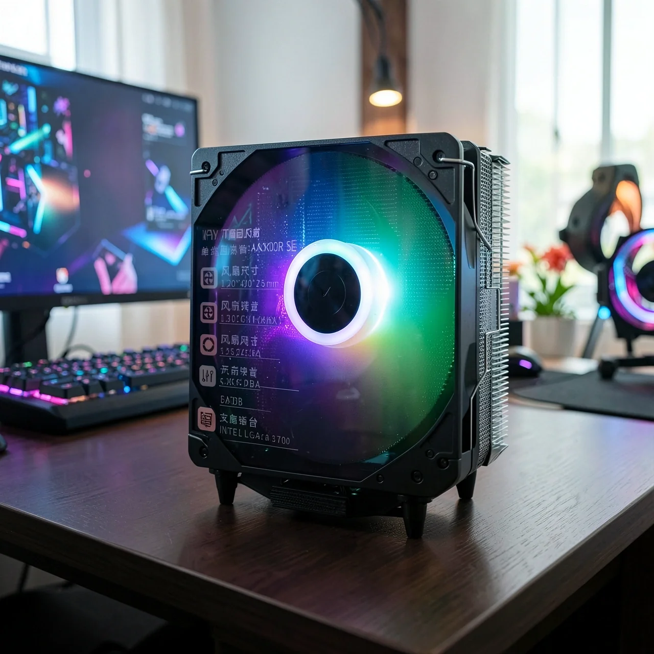 Кулер Thermalright AX120R SE Black ARGB