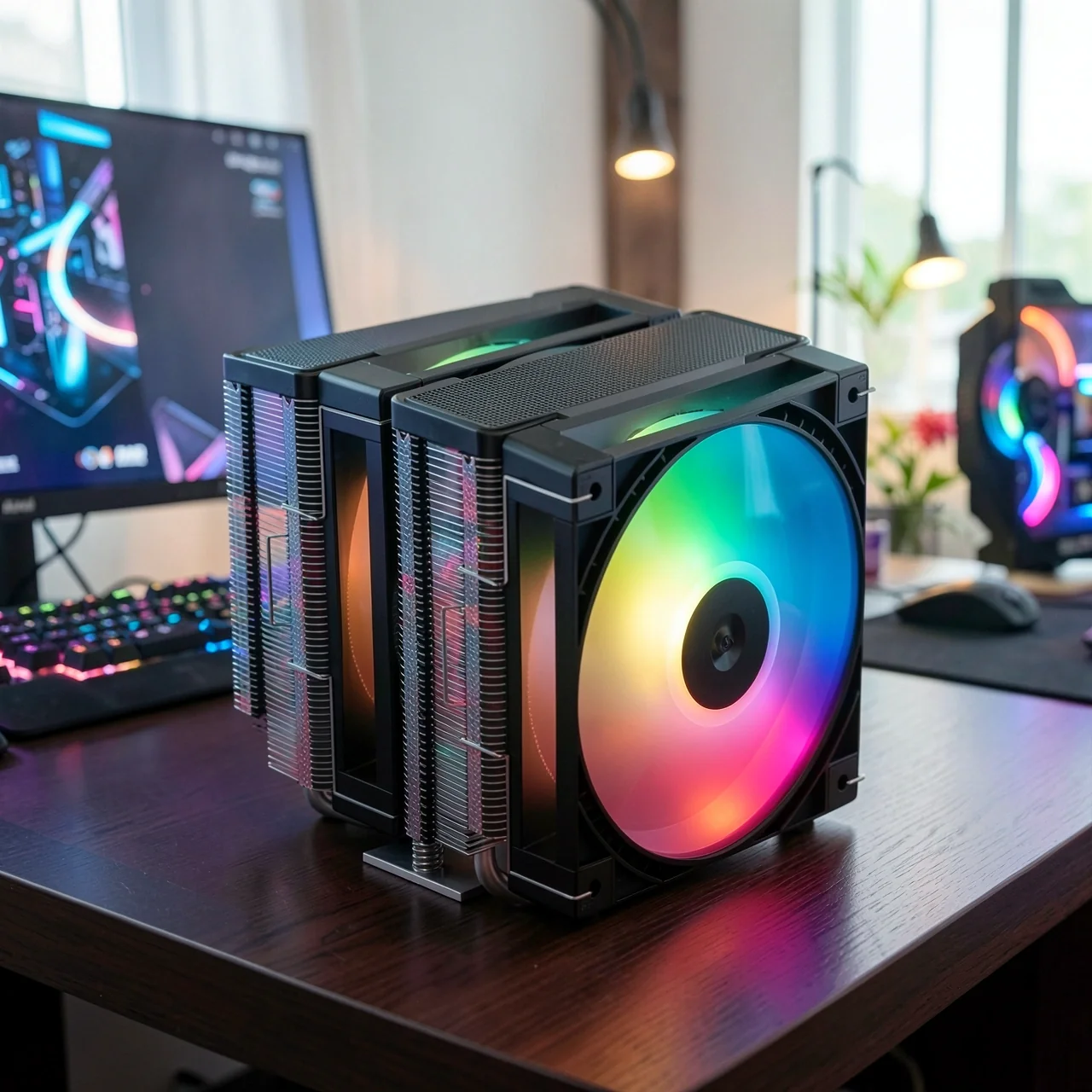 Кулер DeepCool AG620 G2 черный ARGB AMD