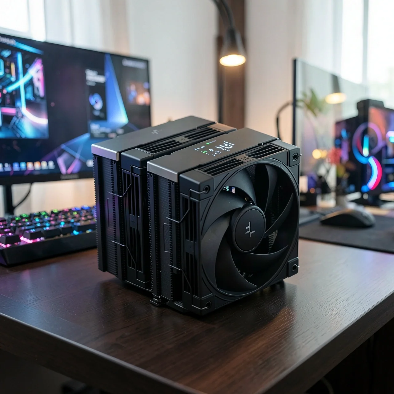 Кулер Deepcool AK620 G2 черный с цифровым дисплеем