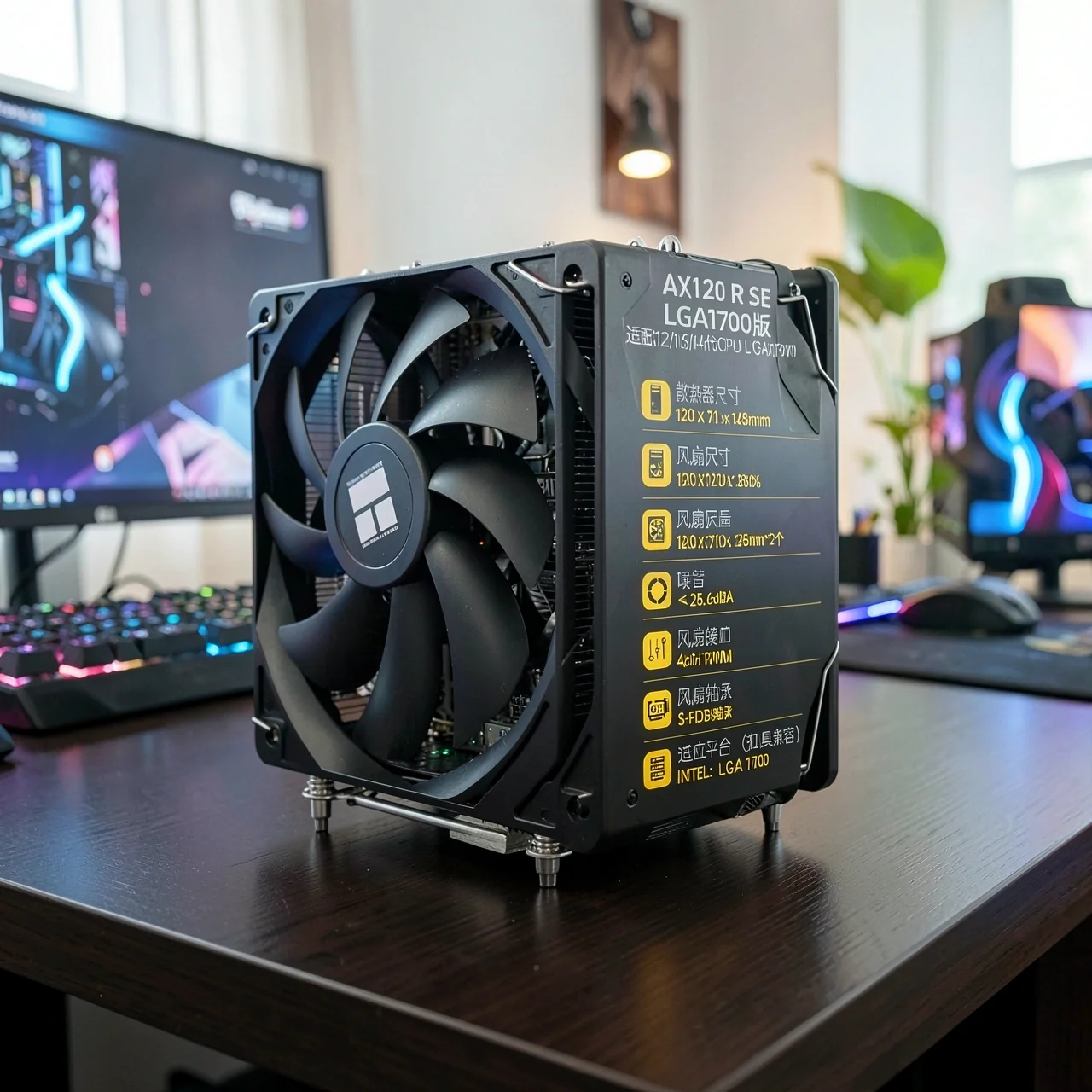 Кулер Thermalright AX120R SE Dual Fan для Intel LGA1700