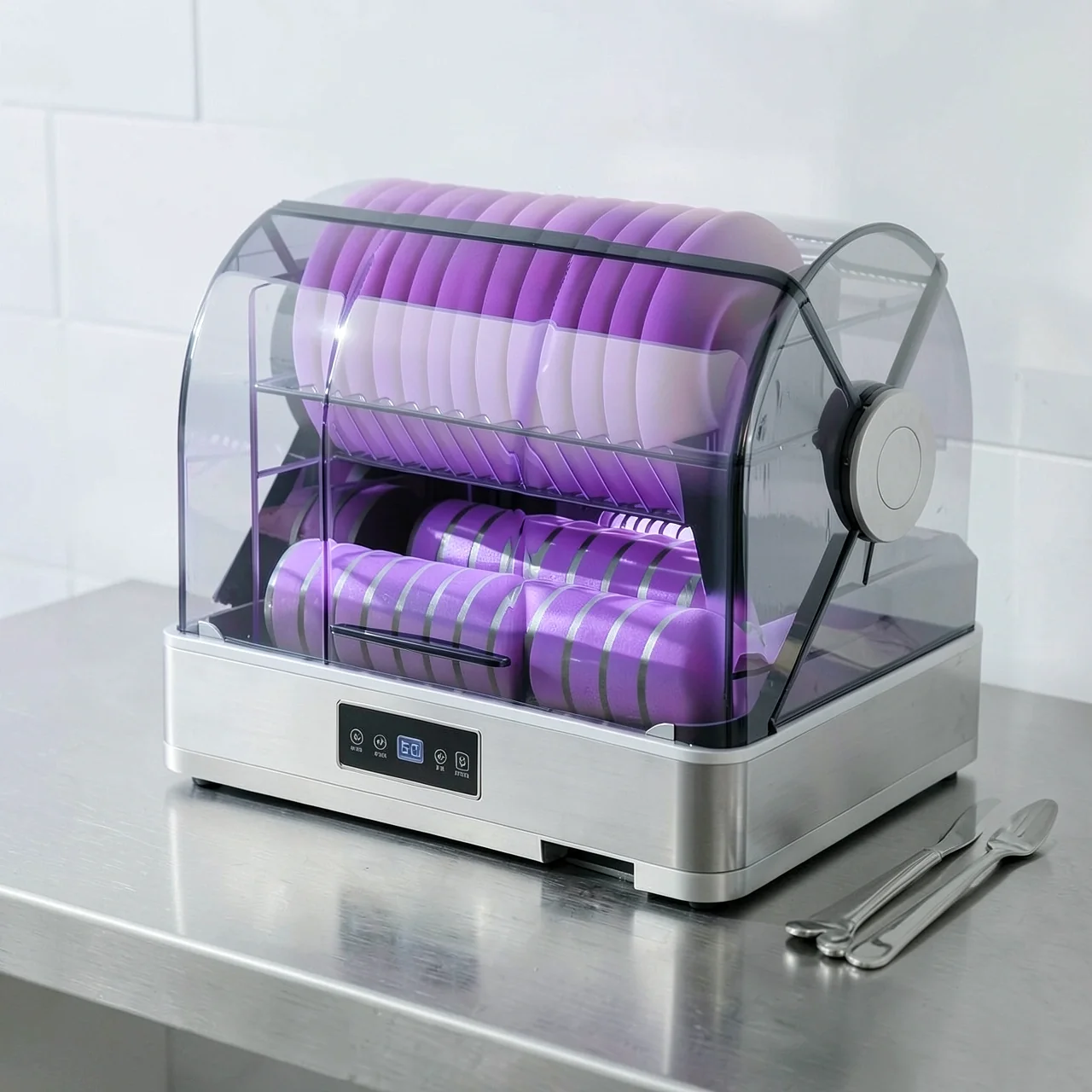 Сушилка для посуды 58L с УФ