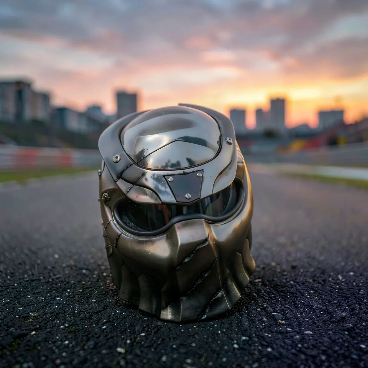 Шлем Dan Reddy Iron Warrior Глянцевый черный L