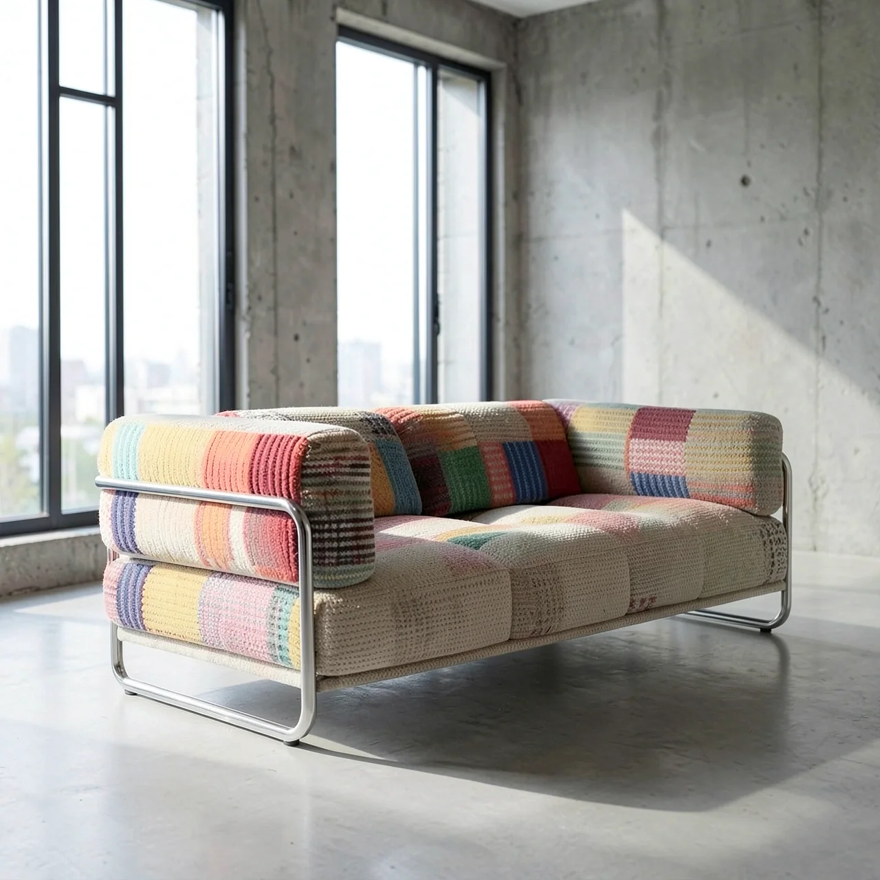 Диван прямой радужный Bauhaus 180 см