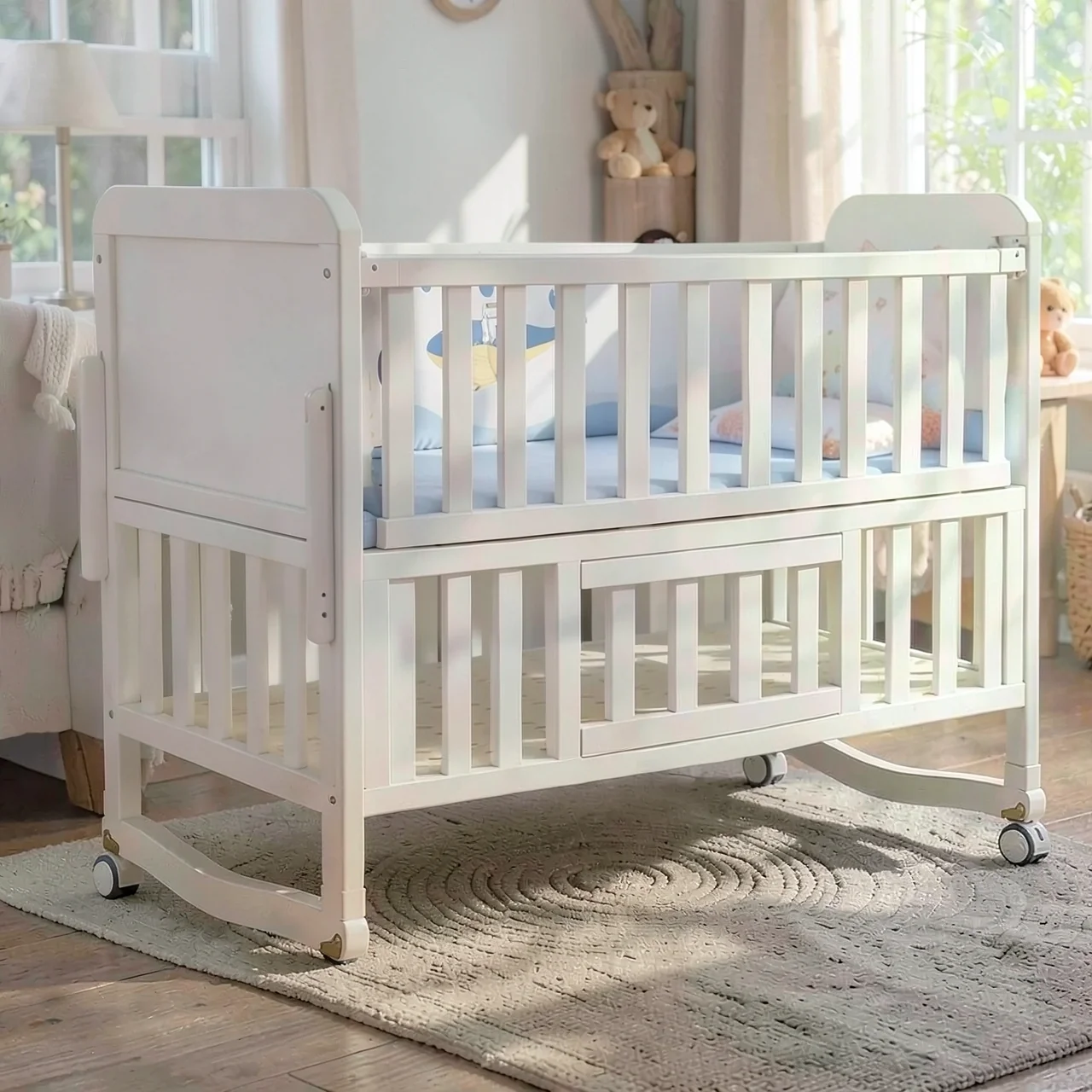 Кроватка Бетами большая с сеткой