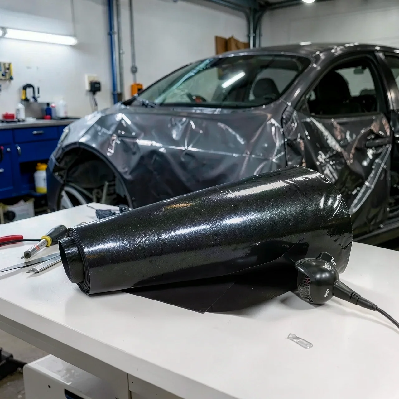 Пленка для Tesla Model 3 2023-2025 навигация 15.4" глянцевая