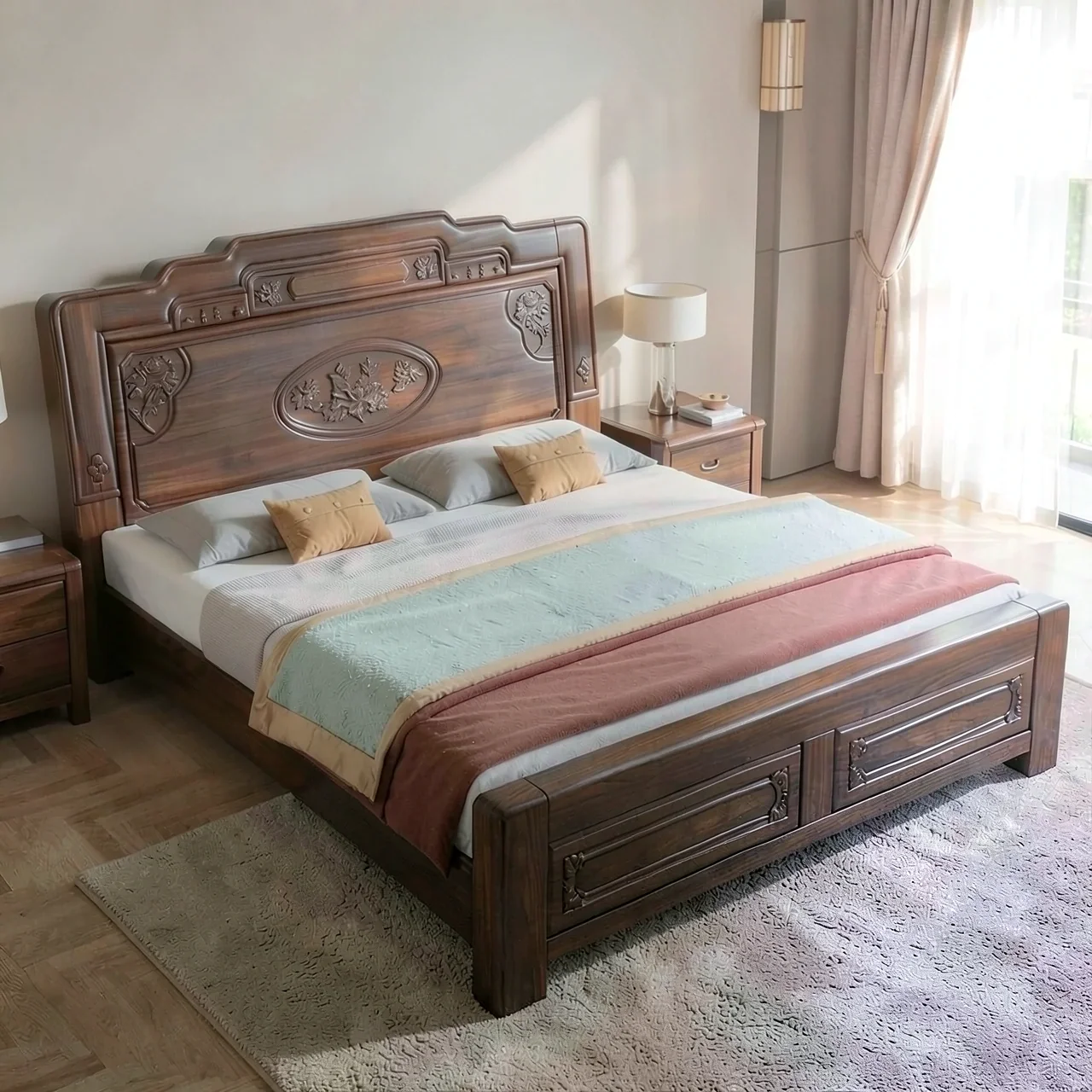 Кровать 1800x2000 без матраса и тумб