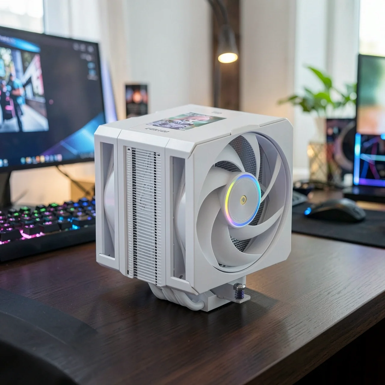 Кулер для процессора Coolleo S60 белый