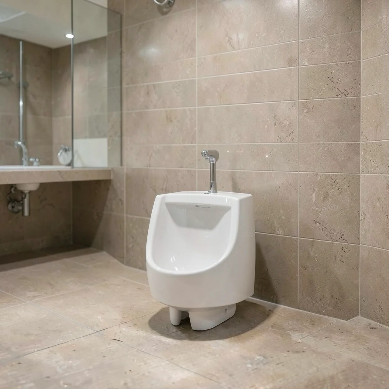 Писсуар Kohler ручной напольный слив в пол